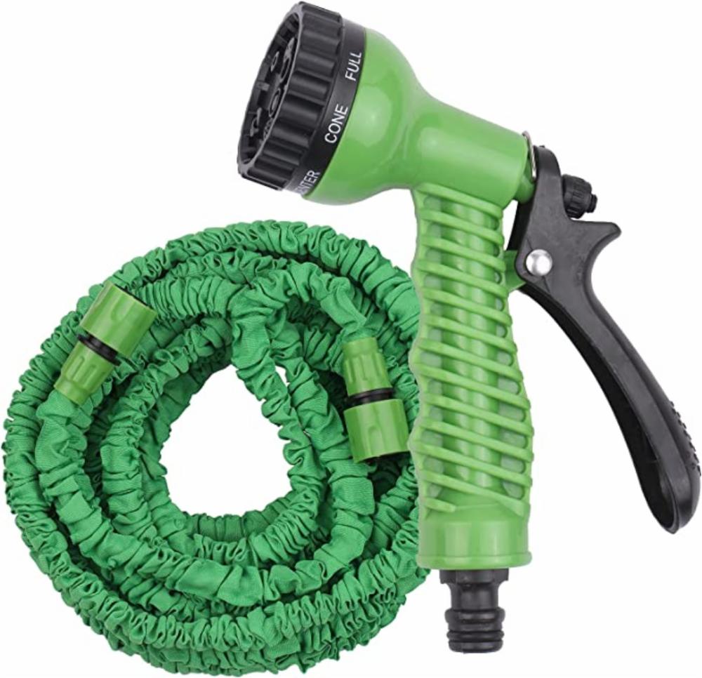 Garden Hose New Garden Hose Watering Garden Flexible Expandable Water Hose  Car Wash Hoses Irrigation Kit Solid Brass Fittings Metal Water