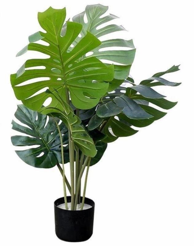 Artificial Monstera Plant-Garden Accessories
